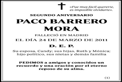 Paco Barrero Mora